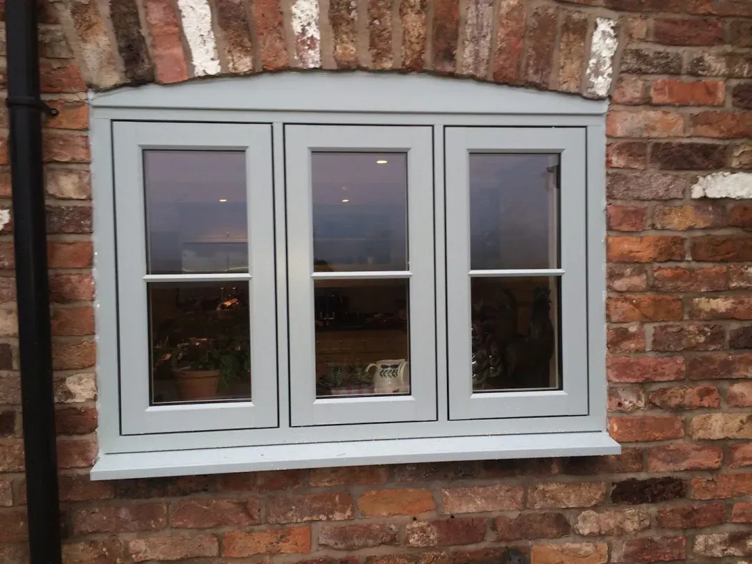 Modern uPVC windows installed on a UK property